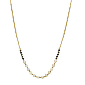 Elegant Pearl Link Mangalsutra
