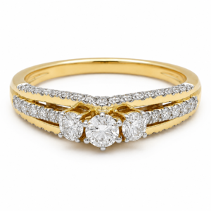 Everlast Trio Diamond Ring