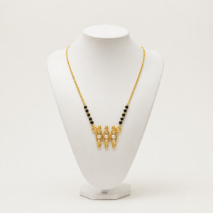 Halo Pearl Three-Piece Mangalsutra