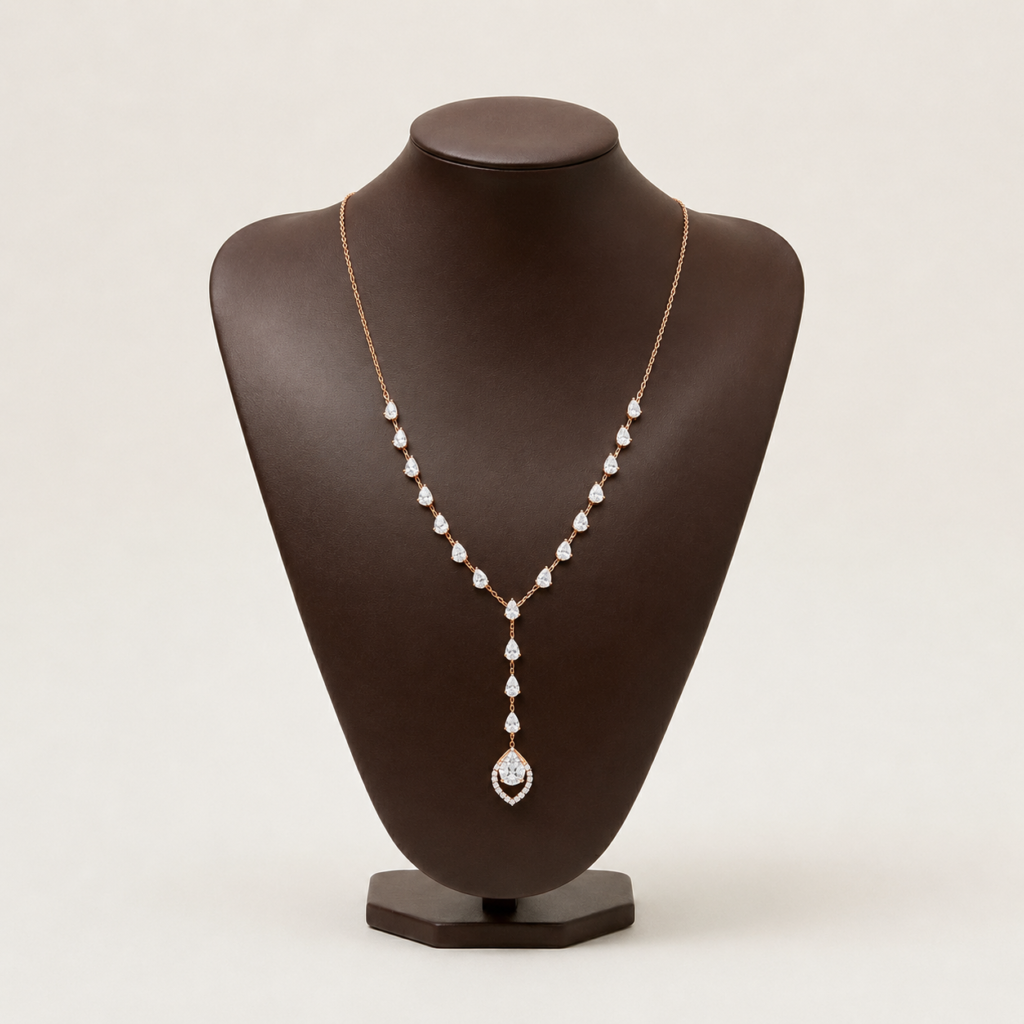 Vellora Diamond Charms Necklace